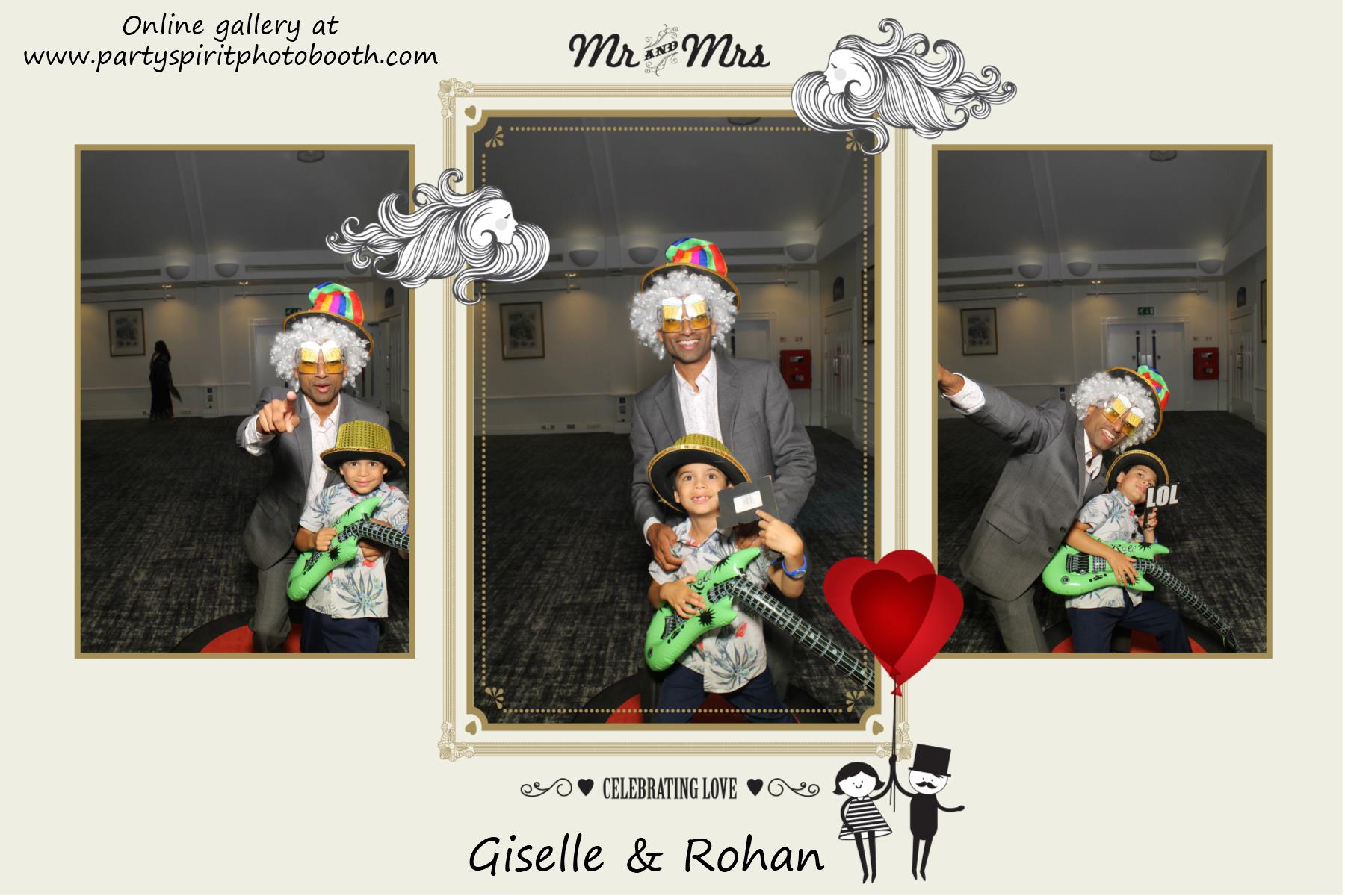 Giselle and Rohan's Wedding | View more photos from the event at gallery.partyspiritphotobooth.com/u/PartySpiritPhotoBooth/Giselle-and-Rohans-Wedding